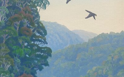 Yellowtails Over the Valley